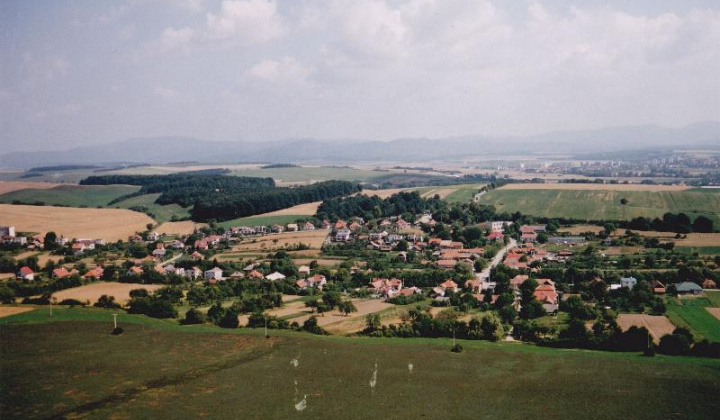Letecke pohľady na obec